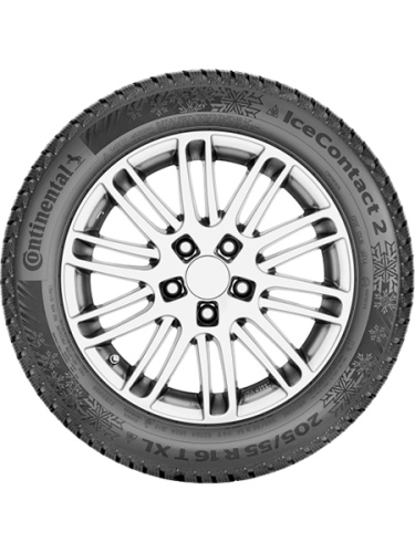 фото протектора и шины IceContact 2 Шина Continental IceContact 2 205/55 R16 94T