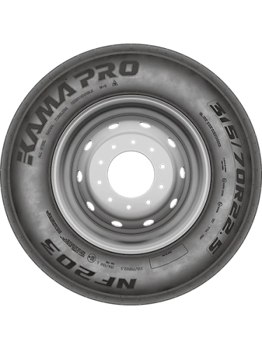 фото протектора и шины PRO NF 203 Шина Kama PRO NF 203 315/70 R22.5 156/150L